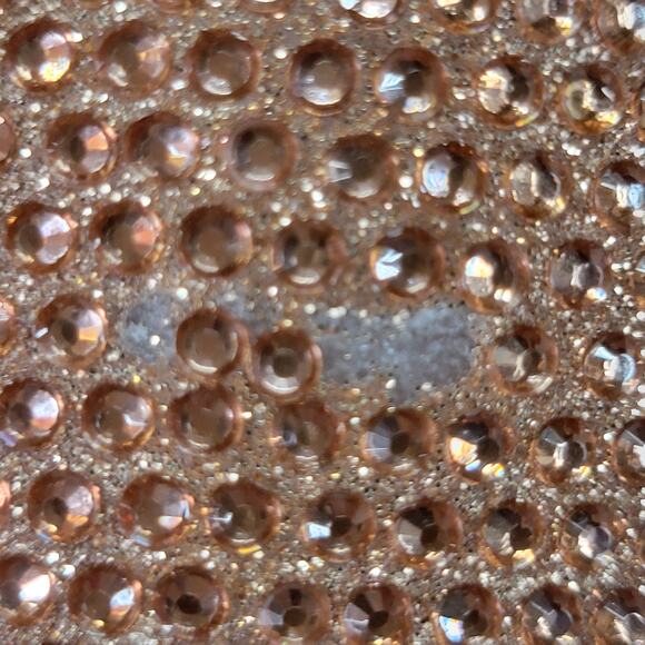 RARE JLO Beauty Gold Bling Tumbler w/ Dome Lid (NO Straw) - Picture 9 of 9